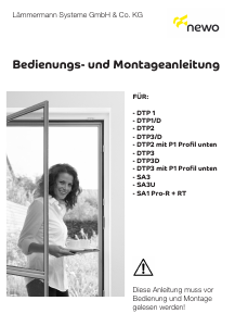 Bedienungsanleitung Newo DTP3 Fliegengitter