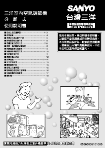 说明书 三洋SAP-E140PA空调