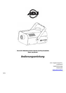 Bedienungsanleitung AmericanDJ VF400 Nebelmaschine