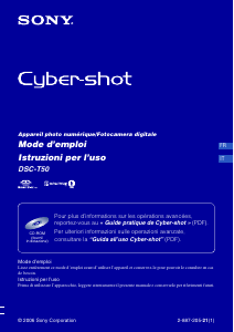 Mode d’emploi Sony Cyber-shot DSC-T50 Appareil photo numérique