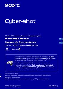 Manual Sony Cyber-shot DSC-W110 Digital Camera