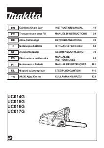Mode d’emploi Makita UC015G Tronçonneuse