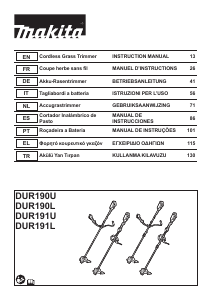 Bedienungsanleitung Makita DUR191L Rasentrimmer