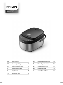 Brugsanvisning Philips HD3093 Frituregryde
