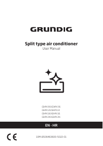 Manual Grundig GEHPK 240 Air Conditioner