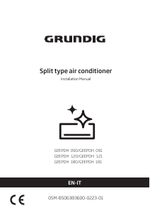 Manuale Grundig GEEPDH 091 Condizionatore d’aria