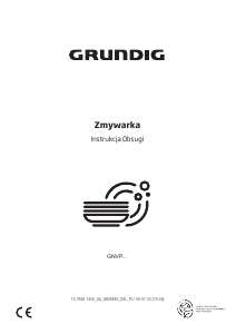 Instrukcja Grundig GNVP4610C Zmywarka