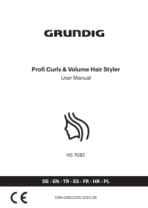 Mode d’emploi Grundig HS 7082 Fer à boucler