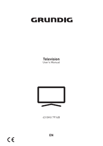 Manual Grundig 43 GHU 7914B LED Television