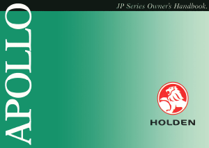 Manual Holden Apollo (1995)