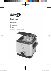 Manual Saivod FR-212-I Fritadeira