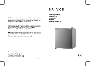 Manual Saivod FSM623ES Refrigerator
