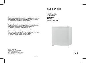 Manual Saivod FSM623EW Refrigerator