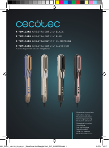 Bedienungsanleitung Cecotec RitualCare Air&Straight 2in1 Haarglätter