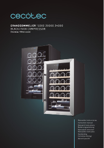 Handleiding Cecotec GrandSommelier 20000 Wijnklimaatkast