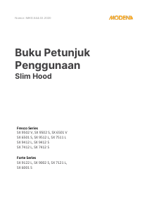Panduan Modena SX 9412 S Cooker Hood