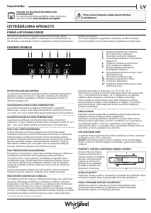 Rokasgrāmata Whirlpool W9C 941C OX Ledusskapis ar saldētavu