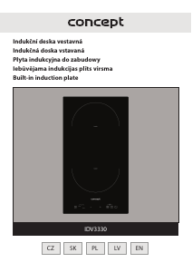 Instrukcja Concept IDV3330 Płyta do zabudowy