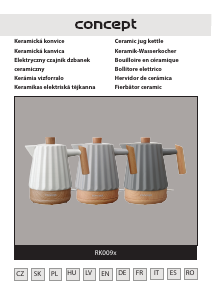 Bedienungsanleitung Concept RK0090 Wasserkocher