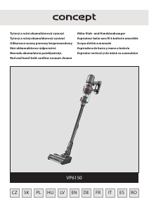 Manual Concept VP6150 Vacuum Cleaner