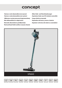 Manual Concept VP6045 Vacuum Cleaner