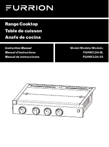 Mode d’emploi Furrion FGHWCLDA-SS Table de cuisson
