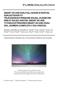 Manual de uso Furrion FDUF43CSA Televisor de LED
