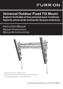 Manual Furrion F2AA002ABBK Wall Mount