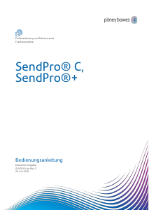 Bedienungsanleitung PitneyBowes SendPro C Frankiermaschine