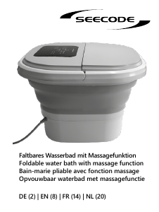 Handleiding Seecode 234-207 Voetenbad