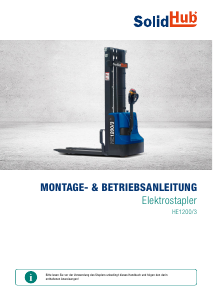 Bedienungsanleitung SolidHub HE1200/3 Gabelstapler