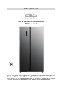 Bedienungsanleitung Silva SBS-KK 520 Kühl-gefrierkombination