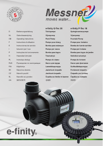 Bedienungsanleitung Messner e-finity Q-Tec 25 Teichpumpe