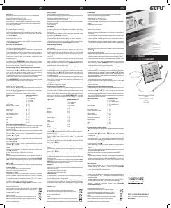 Bedienungsanleitung GEFU 21840 Tempere Küchenthermometer