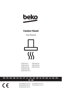 Rokasgrāmata BEKO CFB 6437 Tvaika nosūcējs