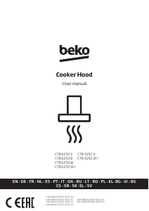 Handleiding BEKO CTB 6250 XA Afzuigkap