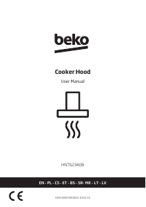 Rokasgrāmata BEKO HNT62340B Tvaika nosūcējs