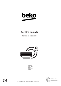 Priručnik BEKO BDFN26430X Perilica posuđa