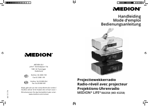 Handleiding Medion Life E66358 (MD 43258) Wekkerradio