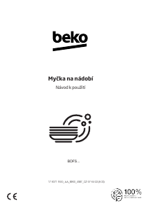 Manuál BEKO BDFS26120WQ Myčka na nádobí