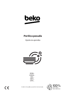 Priručnik BEKO DEN48520XAD Perilica posuđa