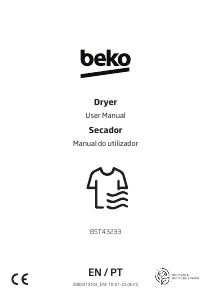 Manual BEKO B5T43233 Máquina de secar roupa