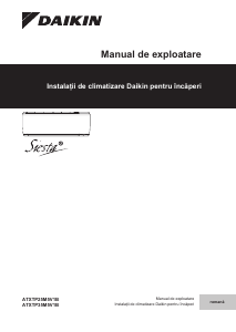 Manual Daikin ATXTP25M5V1B Aer condiționat