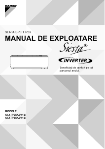Manual Daikin ATXTP35K3V1B Aer condiționat