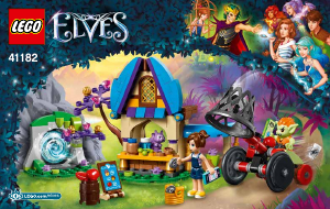Bruksanvisning Lego set 41182 Elves Sophie Jones tas til fange