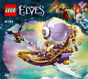 Mode d’emploi Lego set 41184 Elves Le dirigeable d’Aira et la poursuite de l’amulette