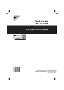 Rokasgrāmata Daikin FTXF20B5V1B Gaisa kondicionētājs