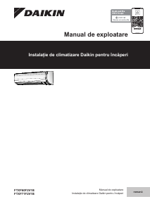 Manual Daikin FTXF20F5V1B Aer condiționat