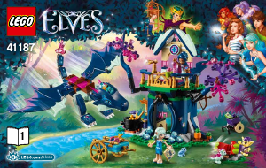 Manual Lego set 41187 Elves Rosalyns healing hideout