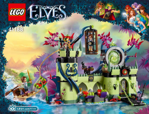 Instrukcja Lego set 41188 Elves Ucieczka z fortecy Króla Goblinów